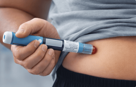 Self-administered injection — GLP-1 weight-loss program