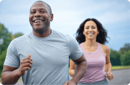 Person running — Hormone optimization program